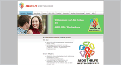 Desktop Screenshot of aidshilfe-zwickau.de